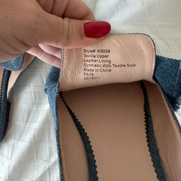 Jcrew Denim Mules - Picture 2 of 4